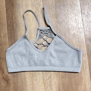 Intimately Free People bralette, gray size M/L